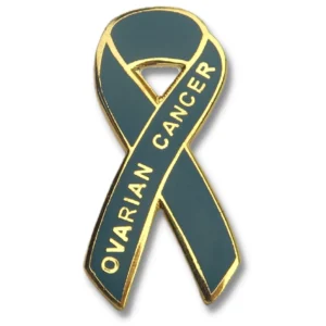 Logo Awareness Ribbon Enamel Pins