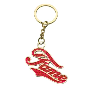 Enamel Metal Keychain