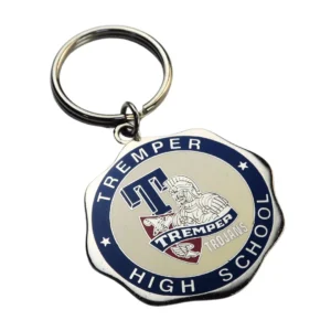 Customizable Zinc Alloy Metal Keychain
