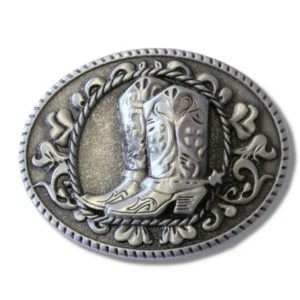 Logo Luxury Copper Belt Buckle