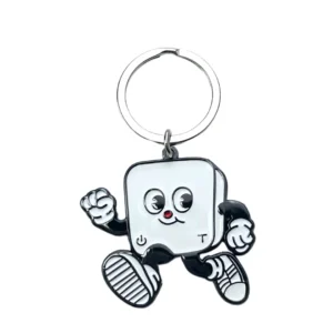 Soft Enamel Metal Keychain
