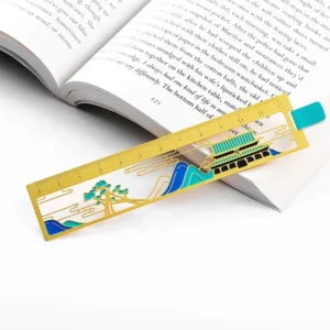 Metal Plant Ruler Bookmark