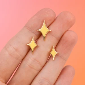 Customizable Metal Enamel Lapel Pins Set