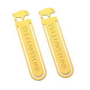Metal Gold-plated Bookmark