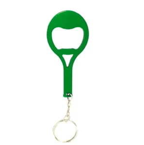 Custom Tennis Racket Shape Bottle Opener Keychain