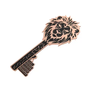 Metal Lion Bookmark