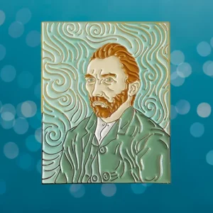 Van Gogh Enamel Lapel Pin