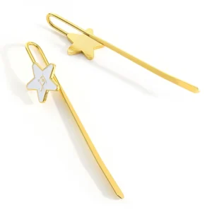 Soft Enamel Metal Bookmark