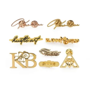 Customizable Stainless Steel Brooch Pins