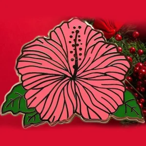 Customizable Enamel Flower Lapel Pins