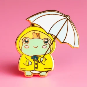 Frog Enamel Lapel Pins