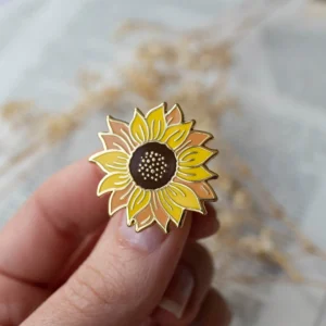 Gold-plated Enamel Lapel Pins
