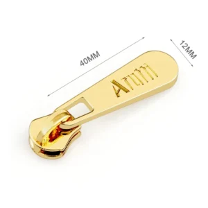 Engraved Metal Zipper Puller