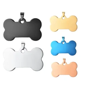 Customizable Metal Dog Tags