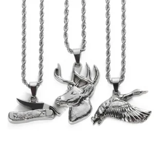 Customizable 3d Charm Necklace