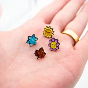 Soft Enamel Maple Leaf Pins