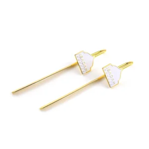 Metal Bookmarks with Gold Plating