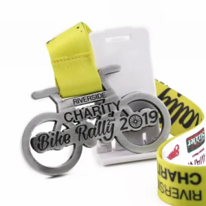 Soft Enamel Running Medal