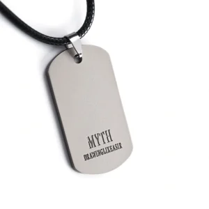Customizable Stainless Steel Dog Tags