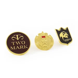 Gold-plated Metal Lapel Pin