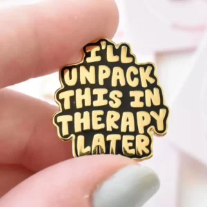 Mental Health Enamel Lapel Pins