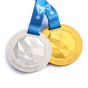 Customizable Gold-plated Sports Medals