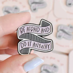 Inspirational Enamel Lapel Pin