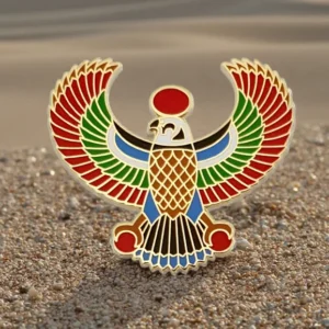 Egyptian Eagle Enamel Lapel Pins