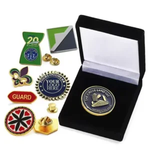 24k Gold-plated Brass Badge